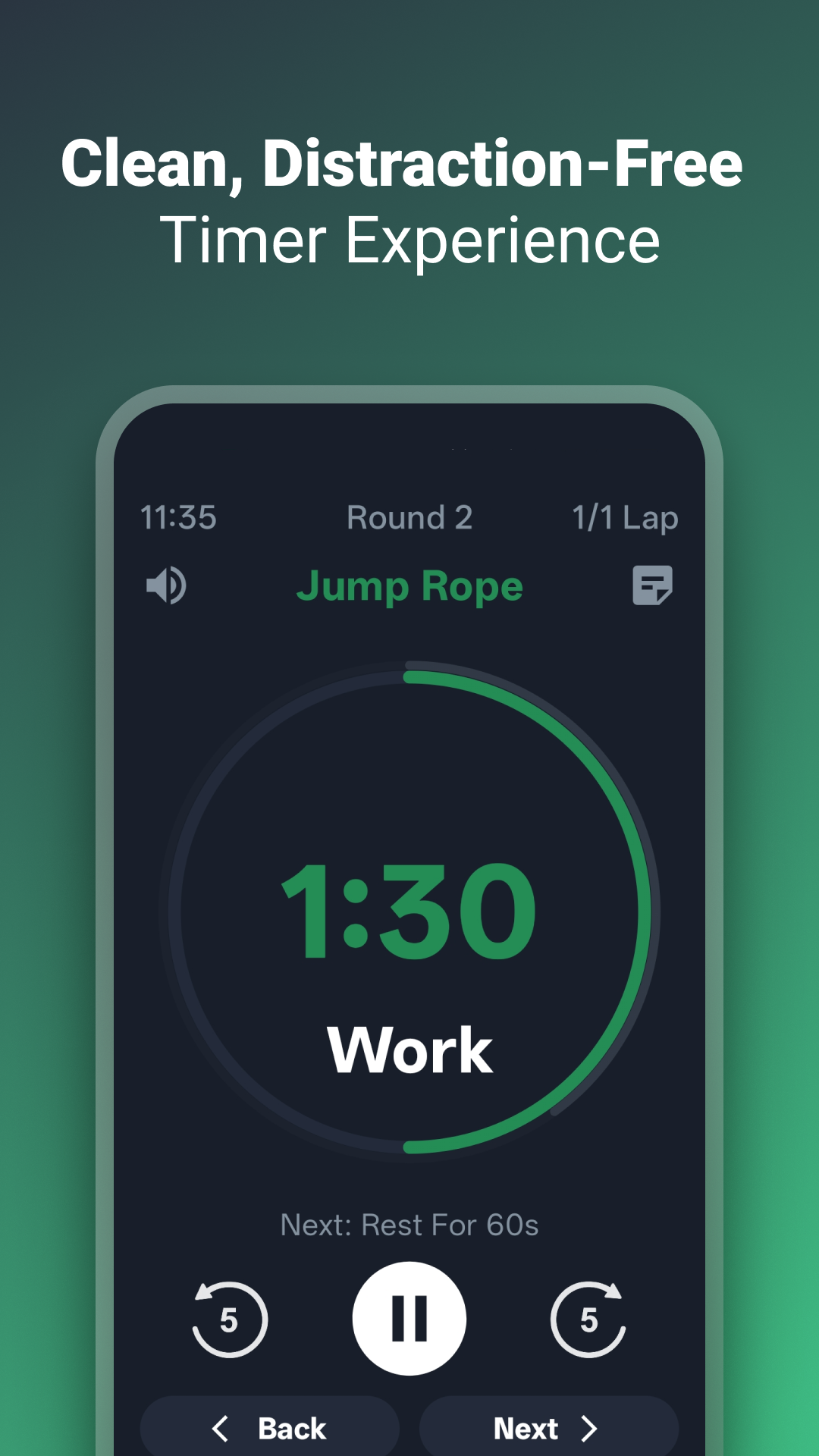PrimeTimer Claridad en la parte difícil